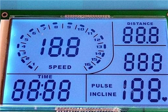 跑步机液晶显示